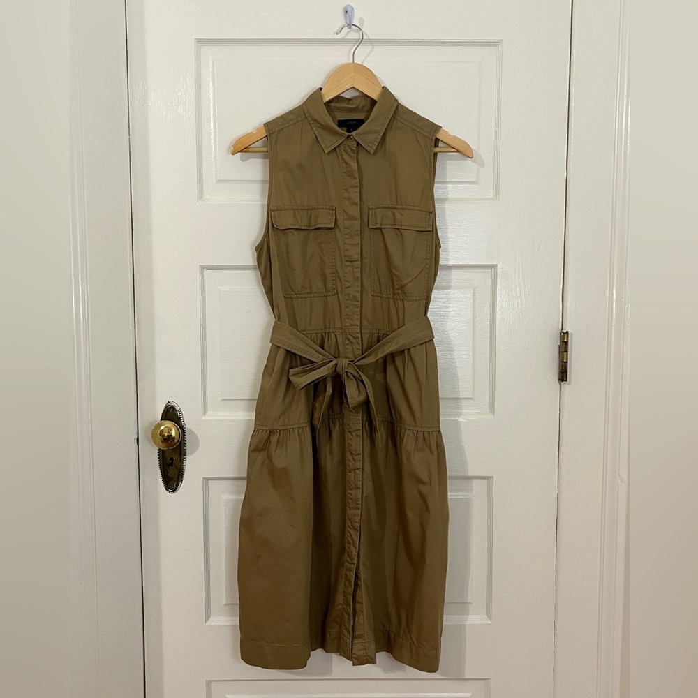 J. Crew trench dress